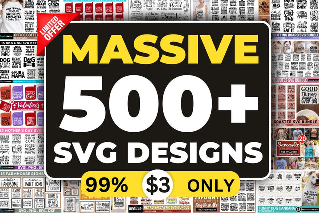 The Massive SVG Big Bundle SVG Regulrcrative 