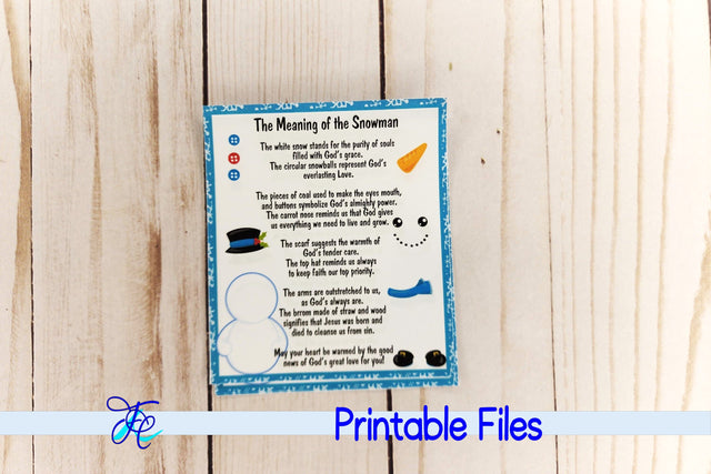 The Meaning of the Snowman 3D Paper Family Creations 