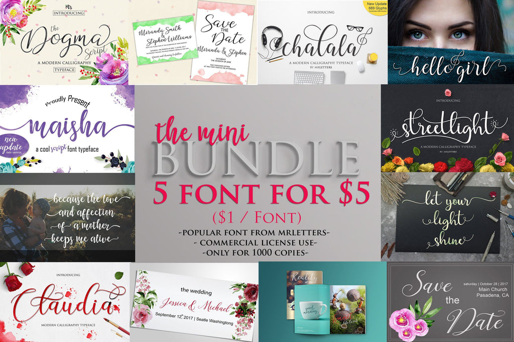 The Mini Bundle Vol 2 - So Fontsy