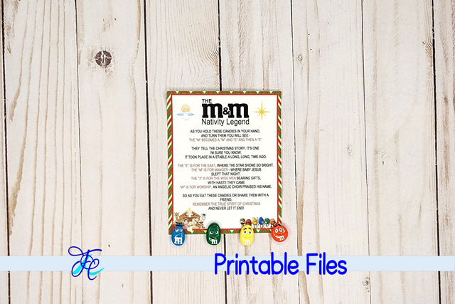 The M&M Nativity Legend 3D Paper Family Creations 