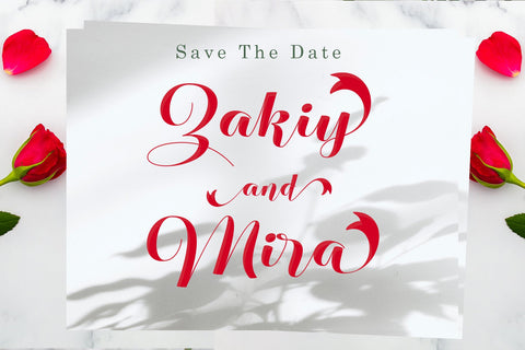 The Modem Script Calligraphy Font Sulthan studio 