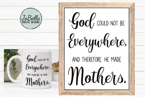 The Mom and Mum Mother's Day Bundle SVG JoBella Digital Designs 