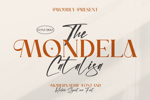 The Mondela Catalisa Typeface Font Storytype Studio 