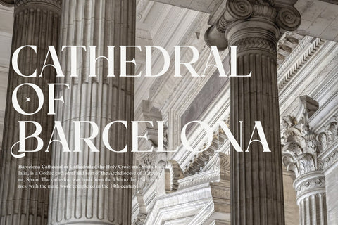 The Mondela Catalisa Typeface Font Storytype Studio 