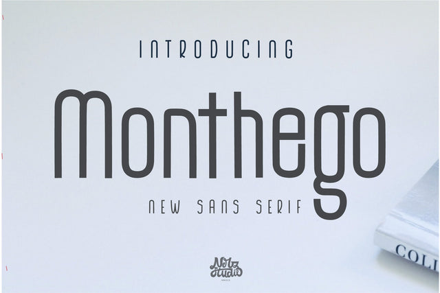 The Monthego New Sans Serif Font nearzz 