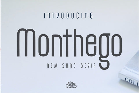 The Monthego New Sans Serif Font nearzz 