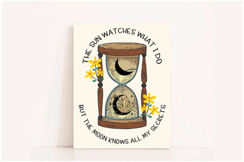 The Moon Knows All My Secrets Sublimation Sublimation Jagonath Roy 