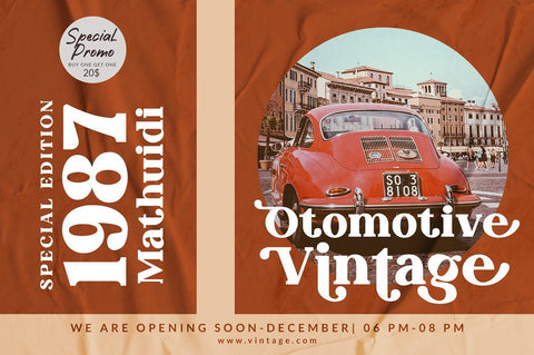 The Morille Font Wildan Type 