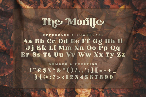 The Morille Font Wildan Type 