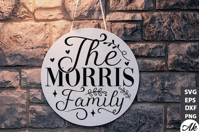 The morris family SVG SVG akazaddesign 