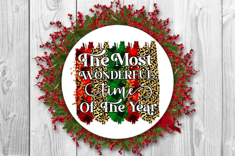 The Most Wonderful Time of the Year I Christmas Sublimation Sublimation Happy Printables Club 