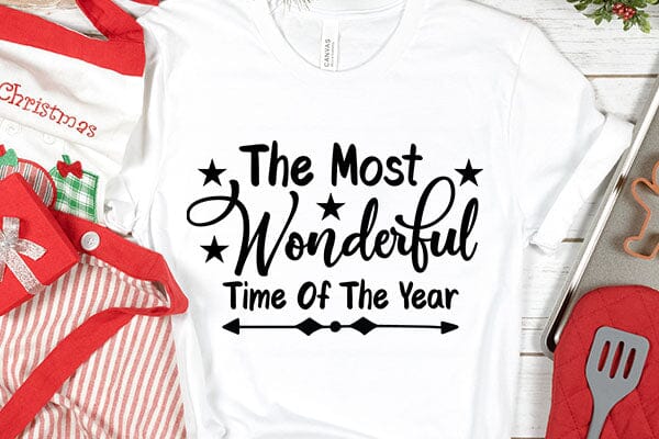 The Most Wonderful Time Of The Year SVG Angelina750 