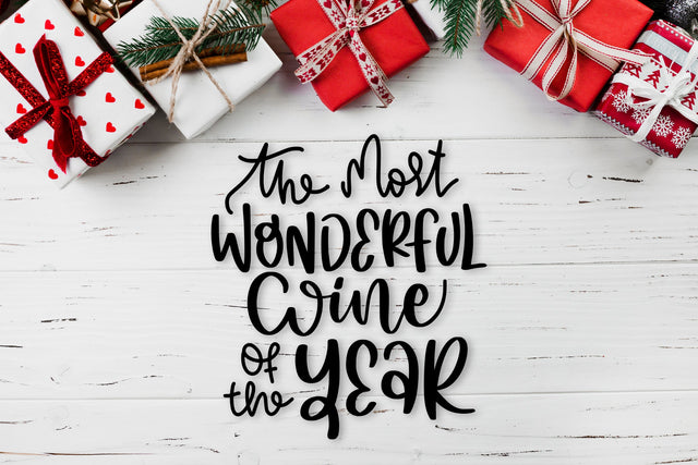 The Most Wonderful Wine Of The Year SVG Funny Chistmas SVG dapiyupi store 