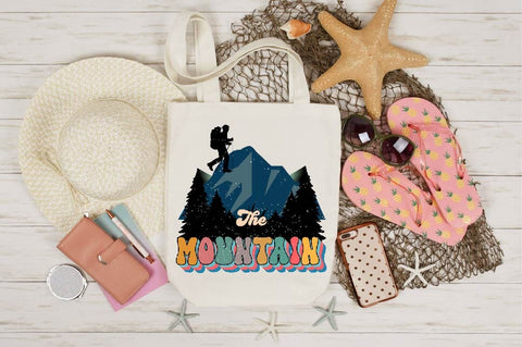 The Mountain Sublimation SVGArt 