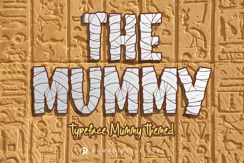 The Mummy Font Dumadistyle 