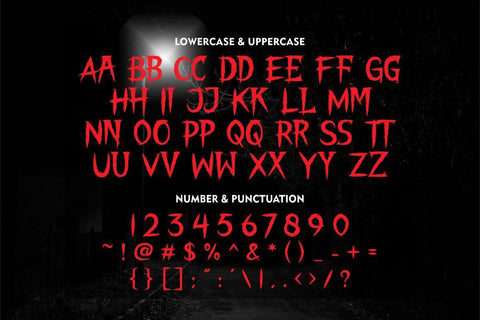 The Night Lamp - Halloween Font Font PutraCetol Studio 