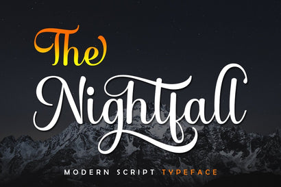 The Nightfall Font Muhajir 