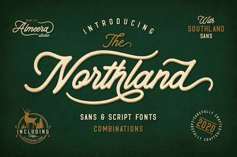 The Northland Combinations Font studioalmeera 