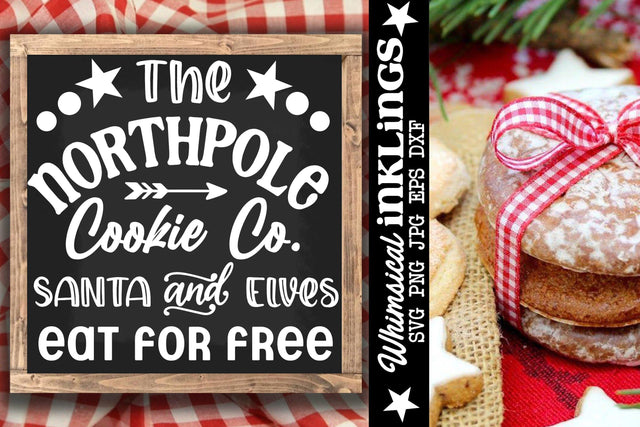 The Northpole Cookie Co SVG SVG Whimsical Inklings 