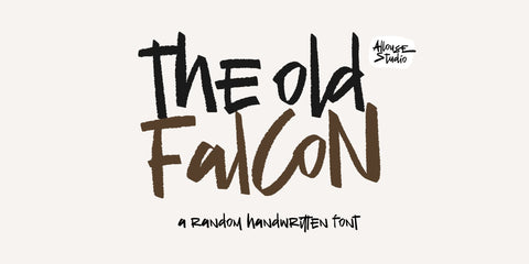 The Old Falcons Font Allouse.Studio 