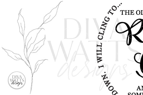 The Old Rugged Cross SVG | Round Design SVG Diva Watts Designs 