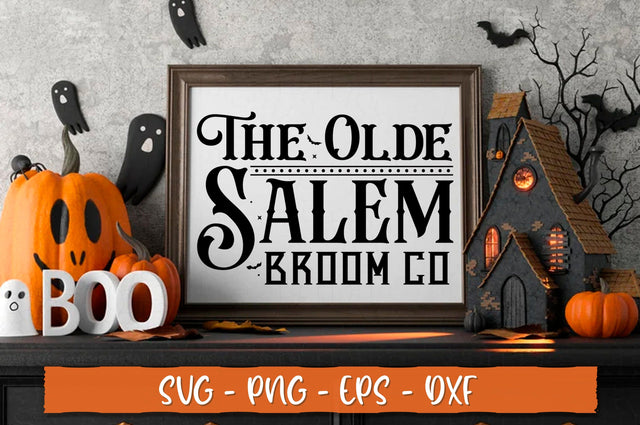 The olde salem broom co Sign SVG SVG Shetara Begum 