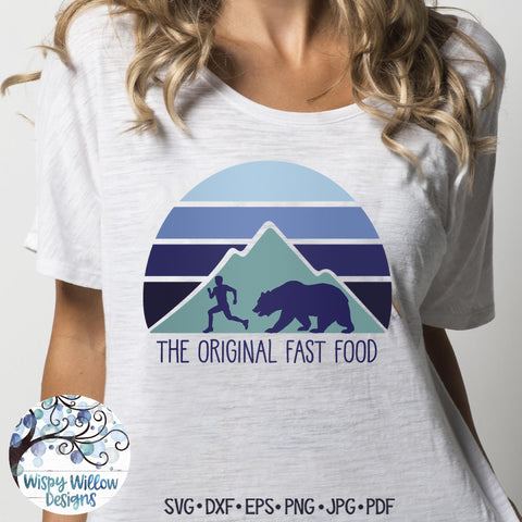 The Original Fast Food | Outdoor Camping | SVG Cut File SVG Wispy Willow Designs 