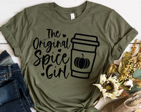 The Original Spice Girl - Fall SVG - Pumpkin Spice SVG She Shed Craft Store 