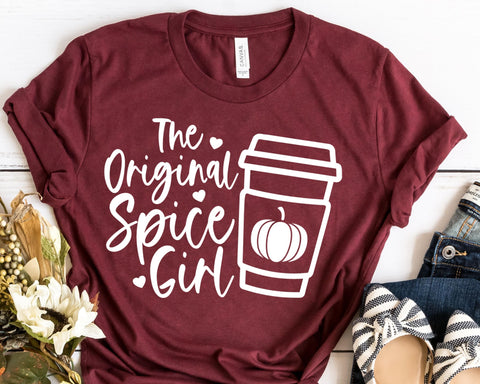 The Original Spice Girl - Fall SVG - Pumpkin Spice SVG She Shed Craft Store 