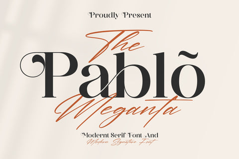 The Pablo Meganta Font Duo Typeface Font Storytype Studio 