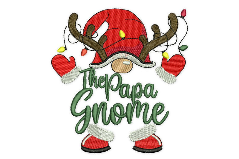 The Papa Gnome Embroidery Design Embroidery/Applique DESIGNS NextEmbroidery 