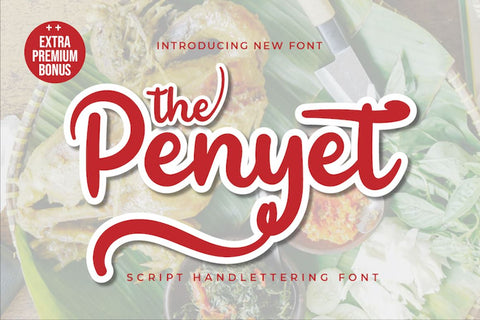 The Penyet Font twinletter 