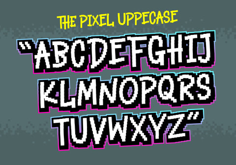The Pixel Font BB Digital Arts 