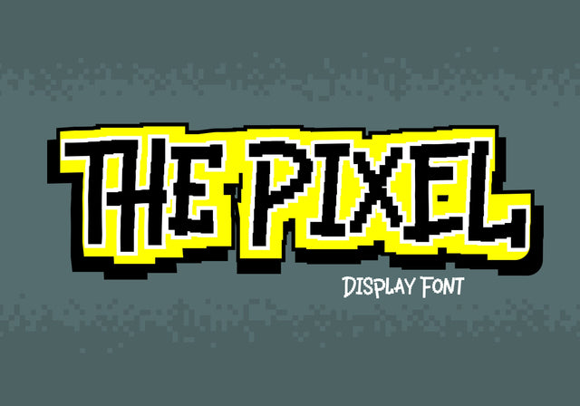 The Pixel Font BB Digital Arts 