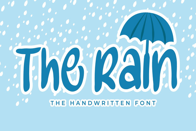 The Rain Font LetterdayStudio 