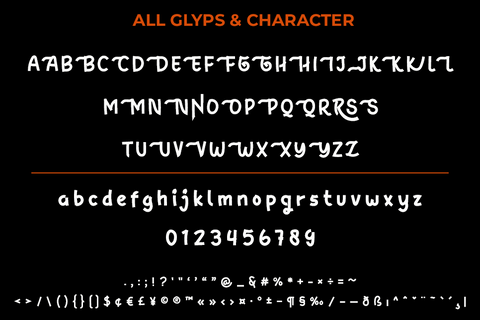 The Raink Font twinletter 