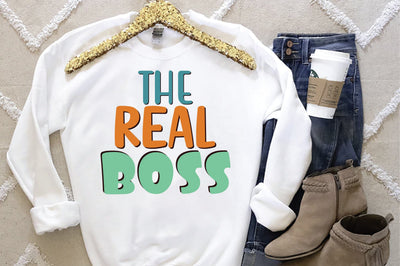 The Real Boss Svg SVG Creativeart88 