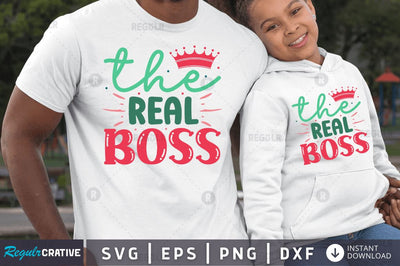 The real boss SVG SVG Regulrcrative 