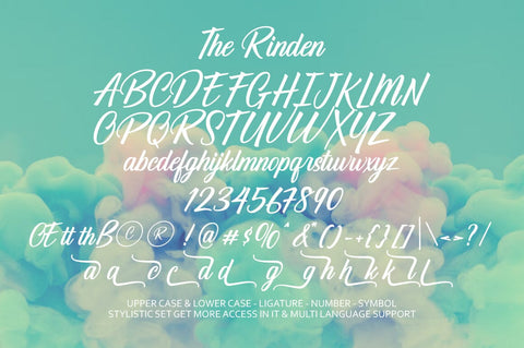 The Rinden Font Megatype 