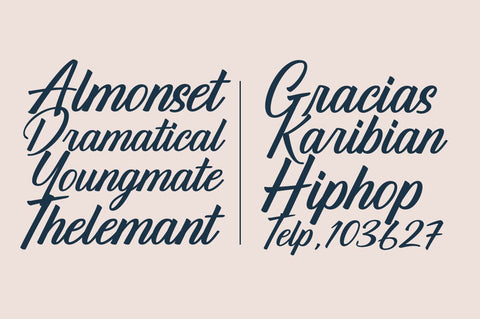 The Rinden Font Megatype 