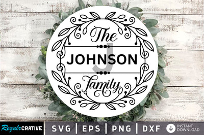 The roberts family SVG Design SVG Regulrcrative 