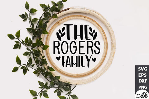 The rogers family SVG SVG akazaddesign 