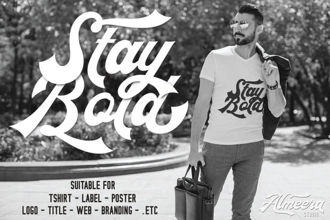 The Rollingstar - Stylish Bold Script Font studioalmeera 