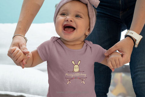 The row of funny bunnies illustration. SVG Arts By Naty 