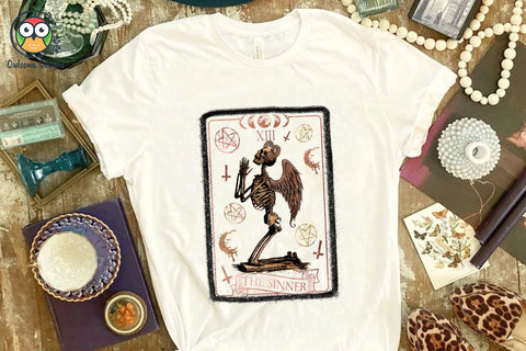 The Sinner Tarot Sublimation Designs Sublimation LAM HOANG THUY 