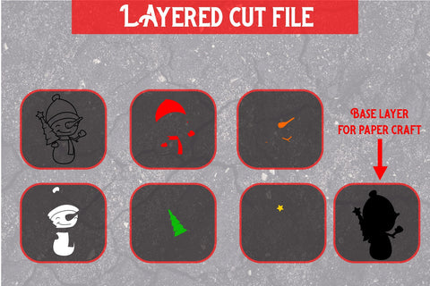 The snowman SVG, Christmas Svg Cut File SVG dadan_pm 