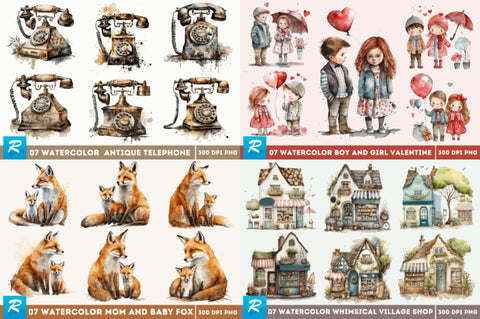 The Sparkle Watercolor Big Bundle Sublimation Regulrcrative 