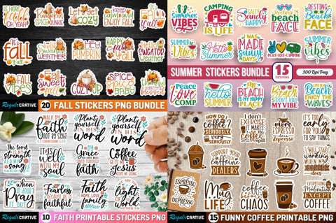 The Special Mega Stickers PNG mega Bundle Sublimation Regulrcrative 