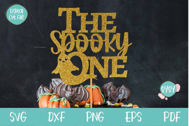 The Spooky One with Ghost SVG | Halloween 1st Birthday SVG SVG OyoyStudioDigitals 