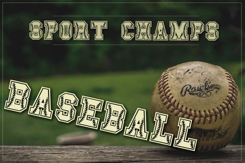 The Sport Champs Sports Font Pack Font Feya's Fonts and Crafts 